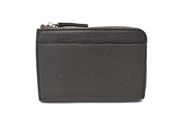 Glove high soft leather（グローブハイソフトレザー） 小銭入れ 「プレリーギンザ」 NPM4412 チョコ　正面