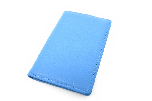 Comodity（コモディティ） カードケース 「ル・プレリーギンザ」 NPS5350　ブルー　正面