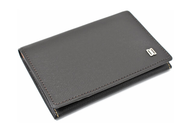 Luster（ラスター） 名刺入れ  「DAKSダックス」　DP35310　ダークブラウン　正面