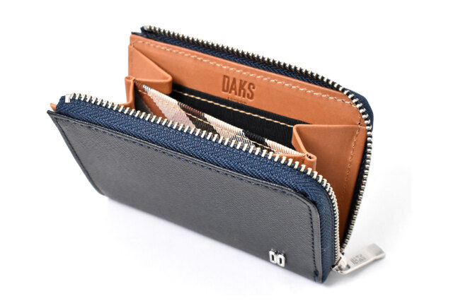 Luster（ラスター） 小銭入れ  「DAKSダックス」　DP35410　ネイビー　内作り