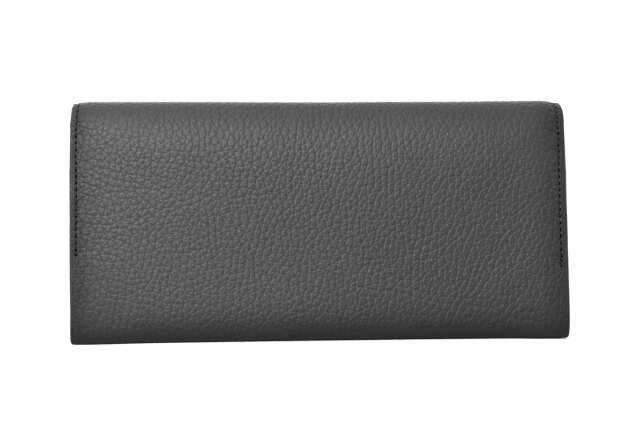 スペリオール170th Anniversary 長財布（小銭入れあり） 「ゴールドファイル」 GP24118　ブラック／オレンジ　裏面