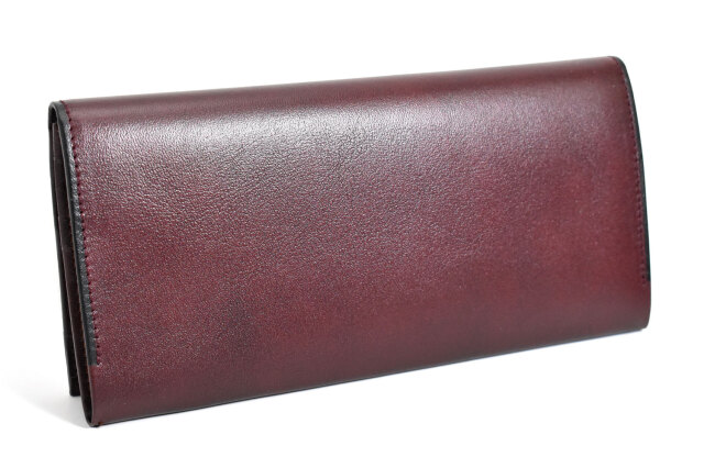 OXFORD CLASSIC（オックスフォード・クラシック） 長財布 「ゴールドファイル」 GP26228 バーガンディ 裏面