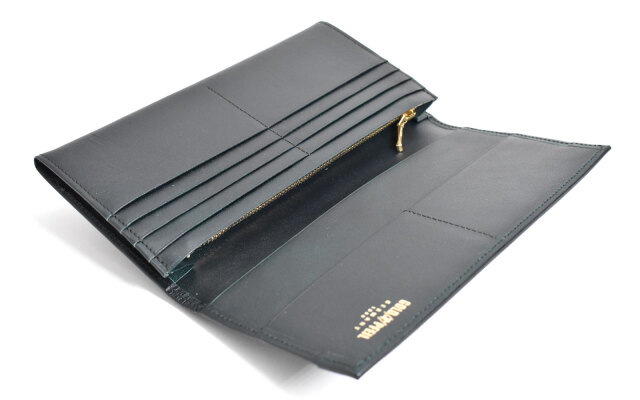 OXFORD CLASSIC（オックスフォード・クラシック） 長財布 「ゴールドファイル」 GP26228 グリーン 内作り