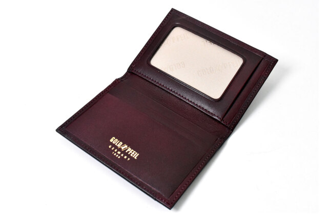 OXFORD CLASSIC（オックスフォードクラシック） パスケース 「ゴールドファイル」 GP27114 バーガンディ 内作り