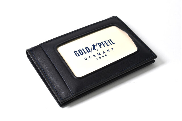 OXFORD CLASSIC（オックスフォードクラシック） パスケース 「ゴールドファイル」 GP27114 ネイビー 裏面