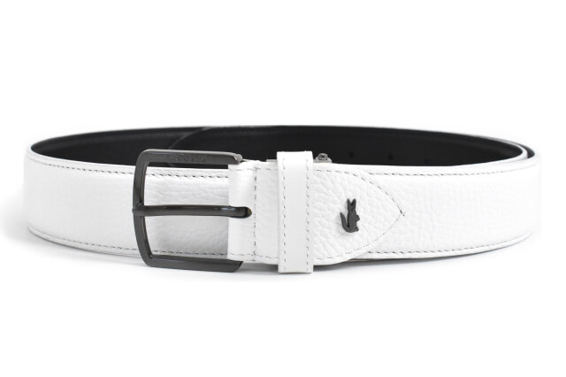 【新品・タグ付き】　LACOSTE ラコステ 牛皮革ベルト 牛革 ビジネス ベルト 「LACOSTE（ラコステ）」 LB84670