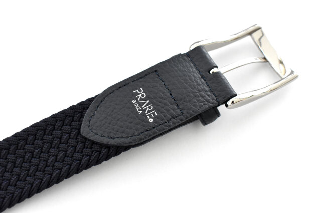 Stretch Mesh Belt (ストレッチメッシュベルト) メンズベルト 35mm幅広「プレリーギンザ」 NB28370　特徴