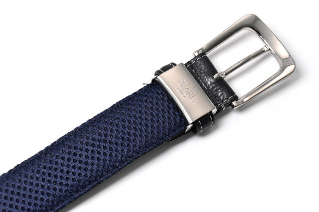 Cool Mesh（クールメッシュ）牛革 メンズ カジュアルベルト 35mm幅 「プレリーギンザ 」 NB30280　商品特徴