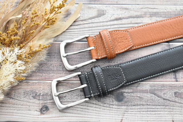 Cool Mesh（クールメッシュ）牛革 メンズ カジュアルベルト 35mm幅 「プレリーギンザ 」 NB30280　イメージ画像