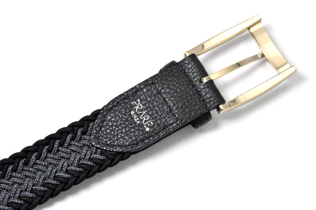 ストレッチゴムメッシュ メンズベルト 35mm幅広 「プレリーギンザ 」 NB90812　商品特徴