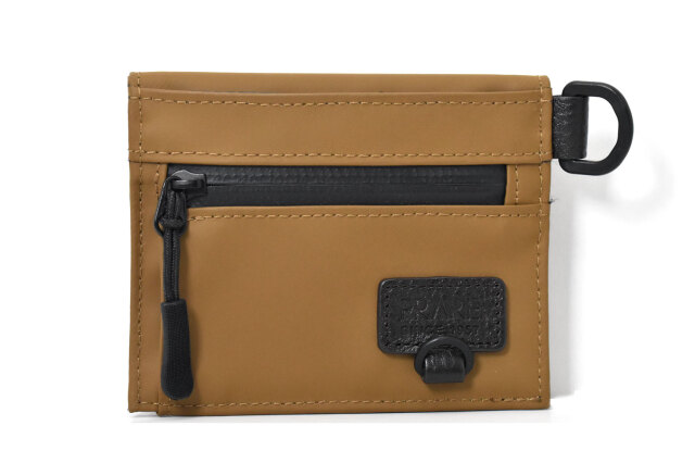 ACTIVE（アクティブ） 防水＆耐久&軽量　ミニマルウォレット NP00170　ベージュ　正面