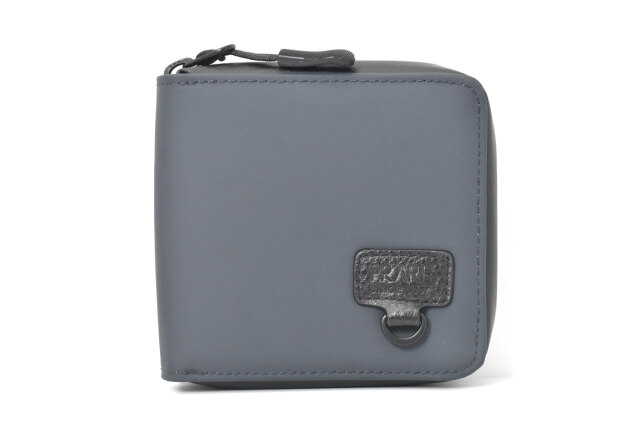 ACTIVE（アクティブ） 防水＆耐久&軽量　アウトドアラウンドファスナー二つ折り財布 「プレリー1957」 NP00210　ネイビー　正面