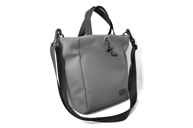 ACTIVE（アクティブ） 防水＆耐久＆軽量　2WAY巾着バッグ 「プレリー1957」 NP01210　グレー　正面