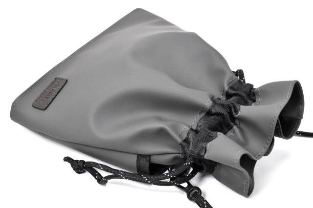 ACTIVE（アクティブ） 防水＆耐久＆軽量　コンパクト巾着ショルダーバッグ 「プレリー1957」 NP01470　グレー　正面