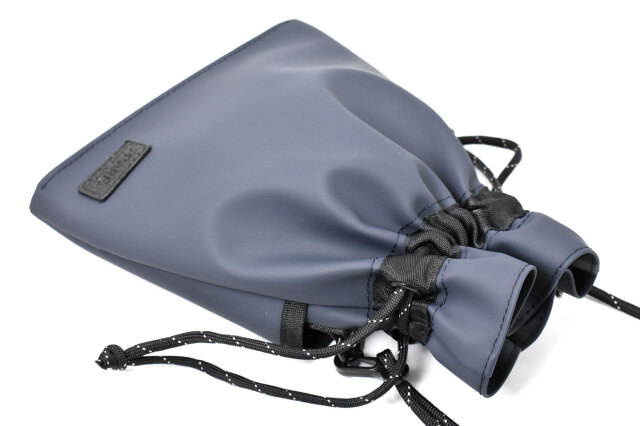 ACTIVE（アクティブ） 防水＆耐久＆軽量　コンパクト巾着ショルダーバッグ 「プレリー1957」 NP01470　ネイビー　正面