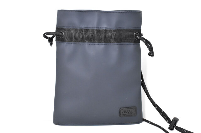 ACTIVE（アクティブ） 防水＆耐久＆軽量　コンパクト巾着ショルダーバッグ 「プレリー1957」 NP01470　ネイビー　正面