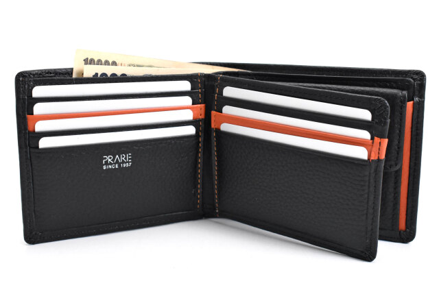 NewPeople（ニューピープル） 中ベラ付き二つ折り財布（小銭入れあり） 「プレリー1957」 NP15395　イメージ画像