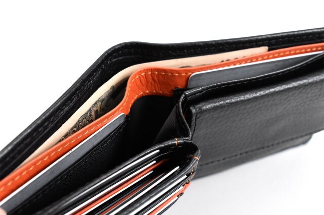 NewPeople（ニューピープル） 中ベラ付き二つ折り財布（小銭入れあり） 「プレリー1957」 NP15395　イメージ画像