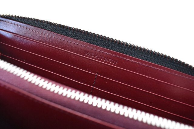 ボックスカーフヴェネチアン　ラウンドファスナー長財布（小銭入れあり）　「プレリーギンザ」　NP57629　商品特徴