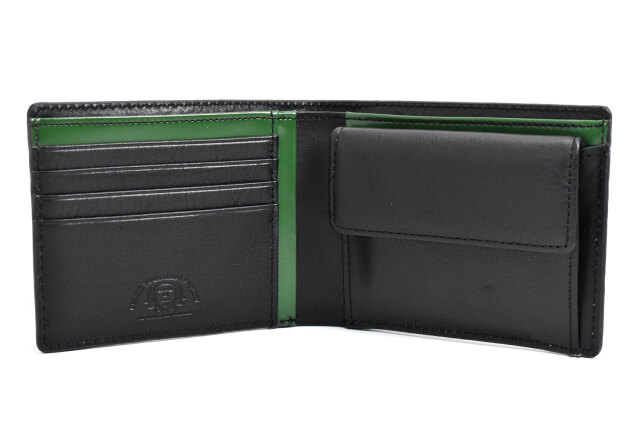 Tie Up（タイアップ） 二つ折り財布（小銭入れあり） 「プレリー