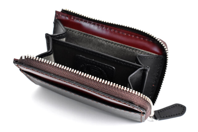 Tie Up（タイアップ）　小銭入れ　「プレリートラディショナルファクトリー」　NPF2970　ダークブラウン　内作り