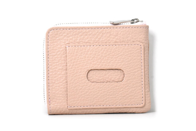 Commodity（コモディティ） L字ファスナーコンパクトウォレット  「ル・プレリーギンザ」　NPS5660　ベージュ　裏面