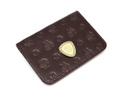 GP36465 モノグラム　パスケース　「ゴールドファイル」　バーガンディ　正面