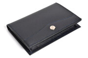 OXFORD CLASSIC（オックスフォード・クラシック） 名刺入れ 「ゴールドファイル」 GP26515 ネイビー 正面