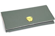 COCORU（ココル） 長財布 「ゴールドファイル」 GP53212　グレー　正面