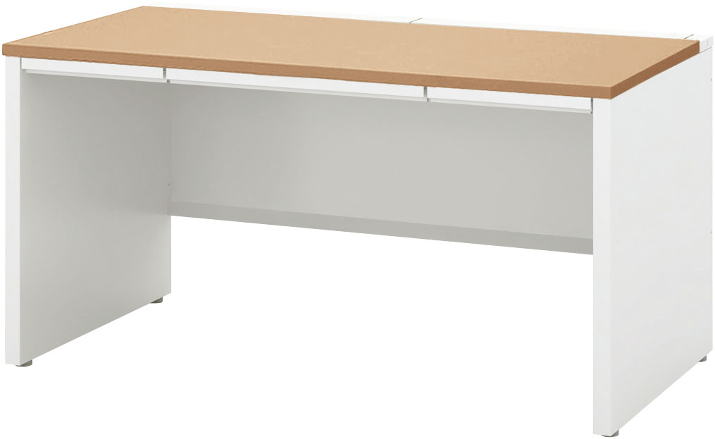 内田洋行 SCAENA(スカエナ) Kタイプ 平P脚 SKP146H パネル脚 平デスク・引出し付 W1400×D600×H720mm