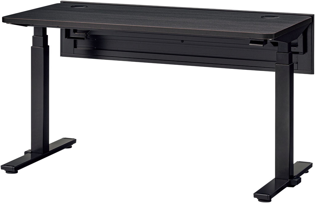 内田洋行 WS167AJWP 電動昇降デスク OPERNA2-EX デスクタイプ アジャスタータイプ・ワイヤリングパネル付 W1600×D700×H660～1260mm