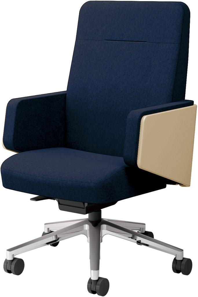 高品質◾️内田洋行 UCHIDA 布張り ハイバックチェア 役員チェア 高品質◾️内田洋行 UCHIDA 布張り ハイバックチェア 役員チェア 内田