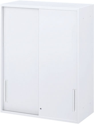 内田洋行 ハイパーストレージ スタンダードタイプ スチール引違い書庫 HS SH-12U(C) 4段 上置き用 W900×D450×H1200