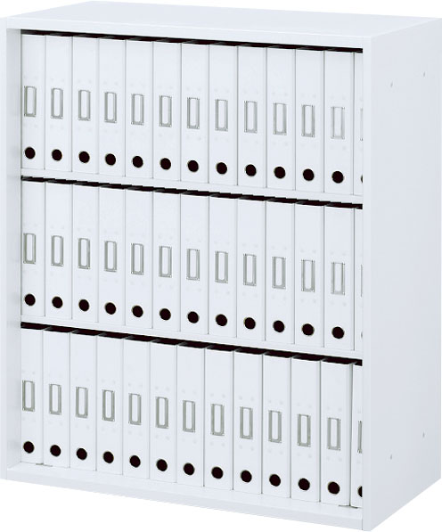 内田洋行 BEストレージ オープン書庫 O-10(C) 3段 W900×D450×H1050