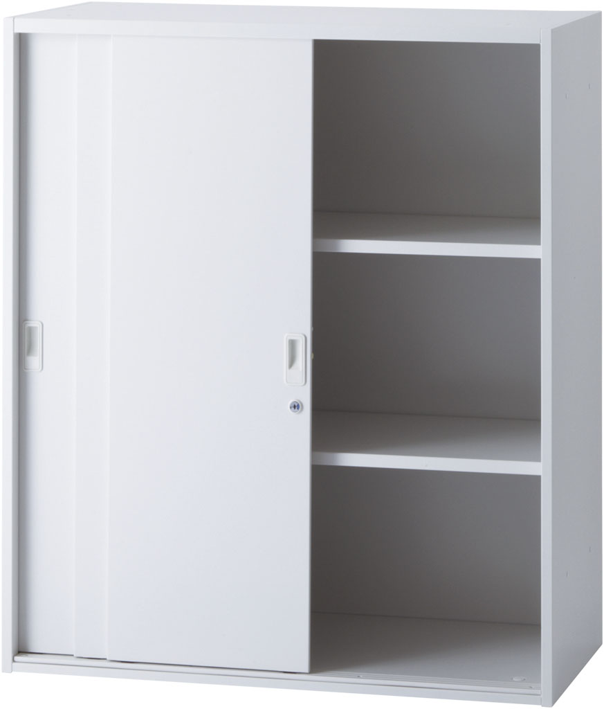 内田洋行 BEストレージ 3枚引違書庫 STH-10(C) 3段 W900×D450×H1050