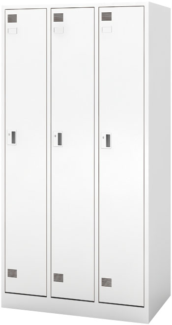 内田洋行 システムロッカーNS型 スタンダードタイプ 3人用 ダイヤル錠