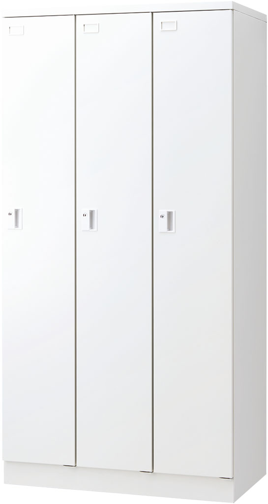 内田洋行 システムロッカーNSHV型 ハイグレードタイプ 3人用 ダイヤル