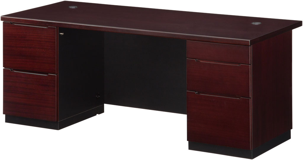内田洋行 役員用家具 EDファニチュア SUシリーズ　両袖デスク W1600×D800×H720mm