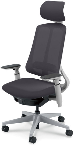 内田洋行 リーフレクチェア エクストラハイバックミックスメッシュ LGフレーム樹脂脚LG ランバーサポート有ウレタンキャスター アジャスタブル肘NAAL型