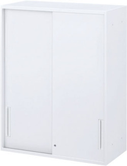 内田洋行 ハイパーストレージ スタンダードタイプ スチール引違い書庫 HS SH-12U(C) 4段 上置き用 W900×D450×H1200