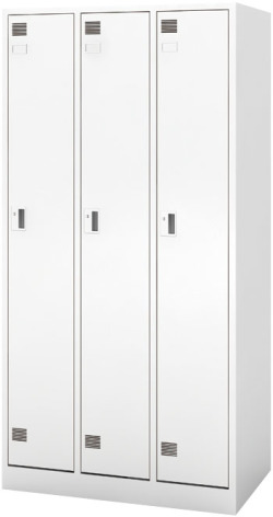 内田洋行 システムロッカーNS型 スタンダードタイプ 3人用 ダイヤル錠