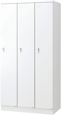 内田洋行 システムロッカーNSHV型 ハイグレードタイプ 3人用 ダイヤル