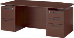 内田洋行 役員用家具 EDファニチュア MWシリーズ　両袖デスク W1800×D900×H720mm