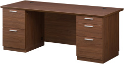 内田洋行 役員用家具 EDファニチュア SH-Nシリーズ　両袖デスク W1800×D750×H720mm