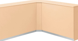 内田洋行 VISIT-Forest インフォメーションカウンター FKB-90 内コーナー/KB型 W483×D483×H950mm