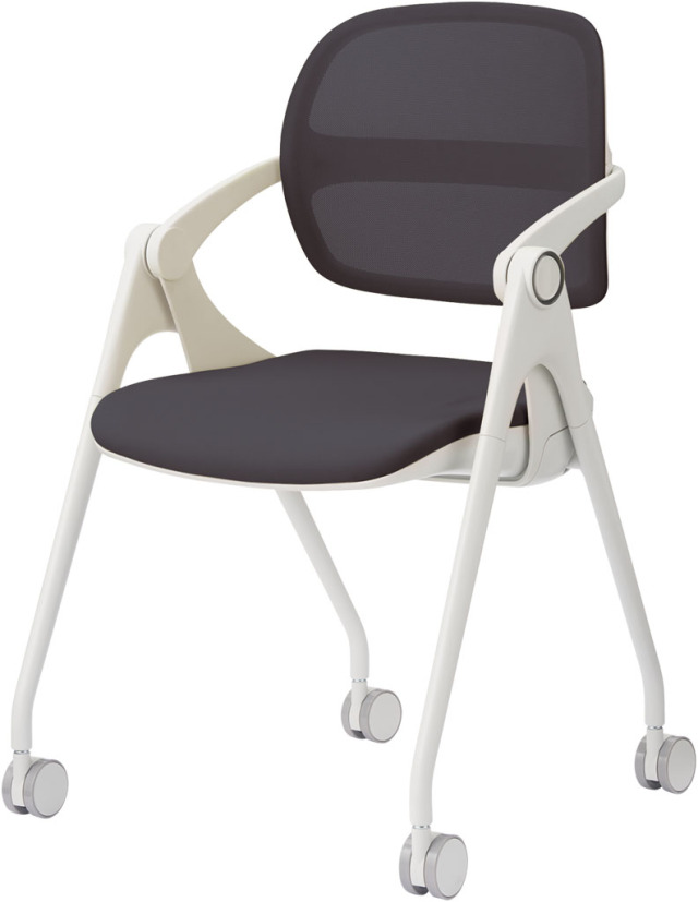 内田洋行 Swin(スウィン)チェア SW1011 ミーティングタイプ MTホワイト  