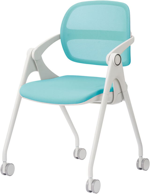 内田洋行 Swin(スウィン)チェア SW1011 ミーティングタイプ MTホワイト  