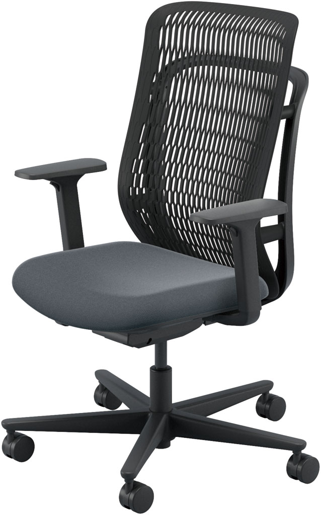 内田洋行 AJCHAIR2(エージェーチェア2) AJ2A-331BK-A PA ブラック  