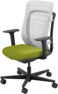 内田洋行 AJCHAIR2(エージェーチェア2) AJ2A-331AG-A PA アッシュグレイメッシュ ヘッドレストなし アジャスタブル肘 ナイロンキャスター