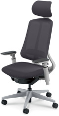 内田洋行 リーフレクチェア エクストラハイバックミックスメッシュ LGフレーム樹脂脚LG ランバーサポート有ウレタンキャスター アジャスタブル肘NAAL型